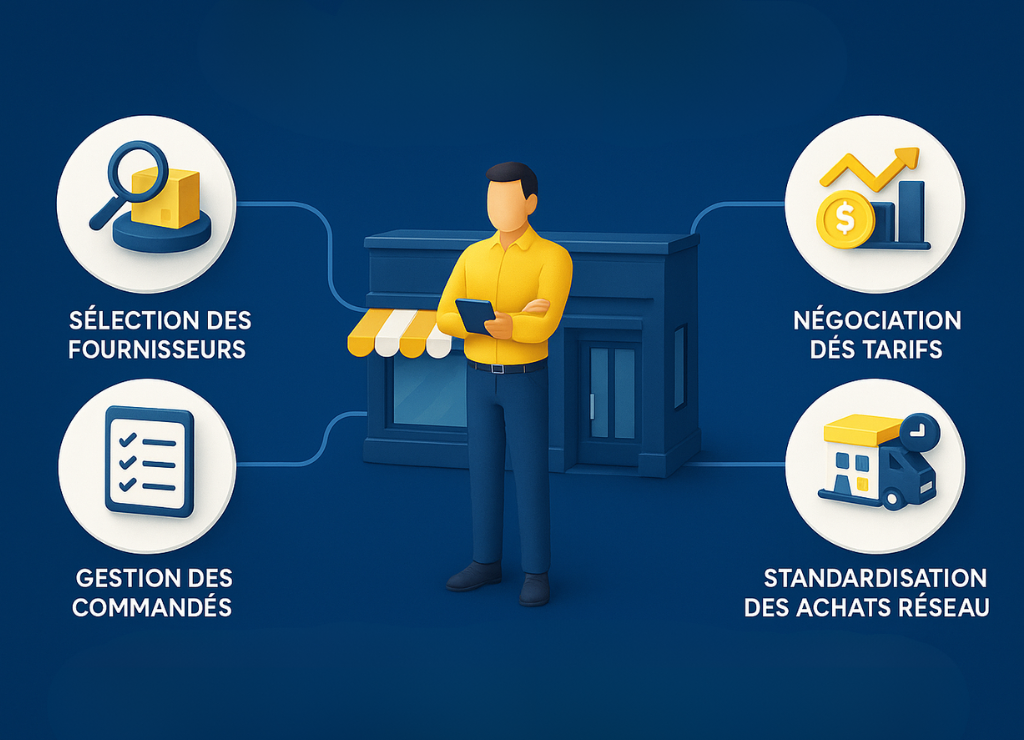 Le rôle du responsable achats en franchise